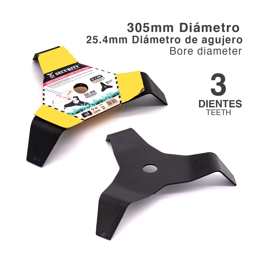 CUCHILLA 3 DIENTES P/DESMALEZADORA SECURITY 5-996
