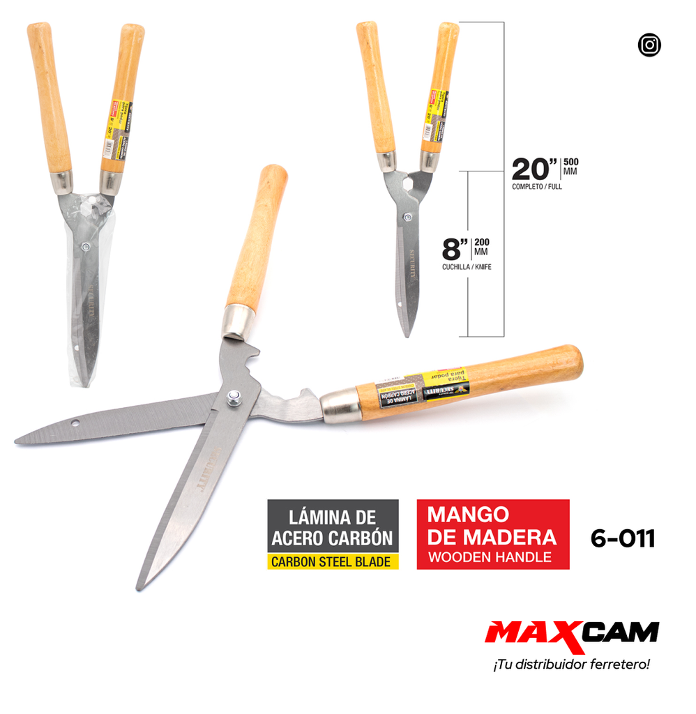 TIJERA PARA PODAR 20" SECURITY 6-011