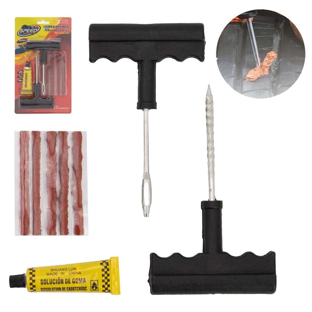 KIT PARA REPARAR CAUCHOS SPEED 6-014