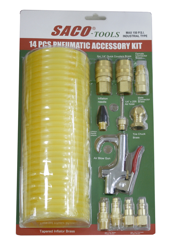 ACCESORIOS P/COMPRESORES 14 PZAS 6-029