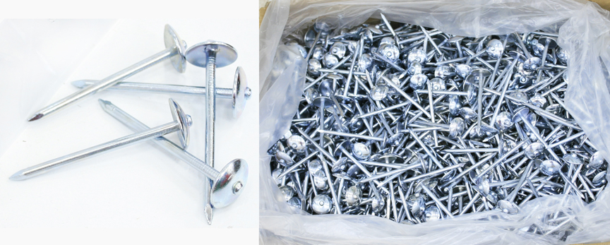 CLAVOS PARA TECHO 2,5" x 20 KG SACO 6-032