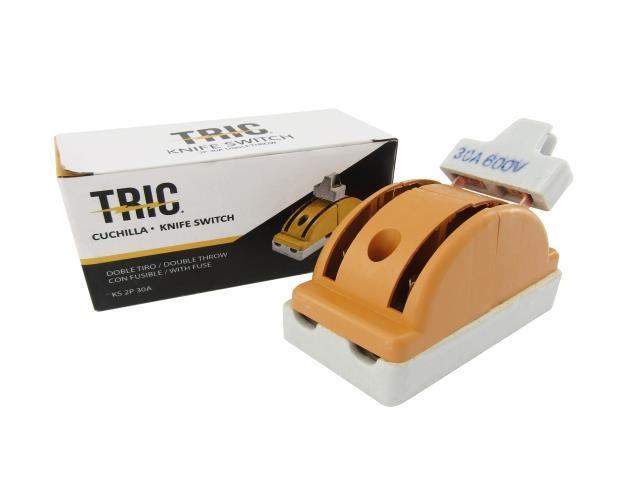 CUCHILLA DOBLE PASE 2Px30A AMARILLA TRIC 6-041