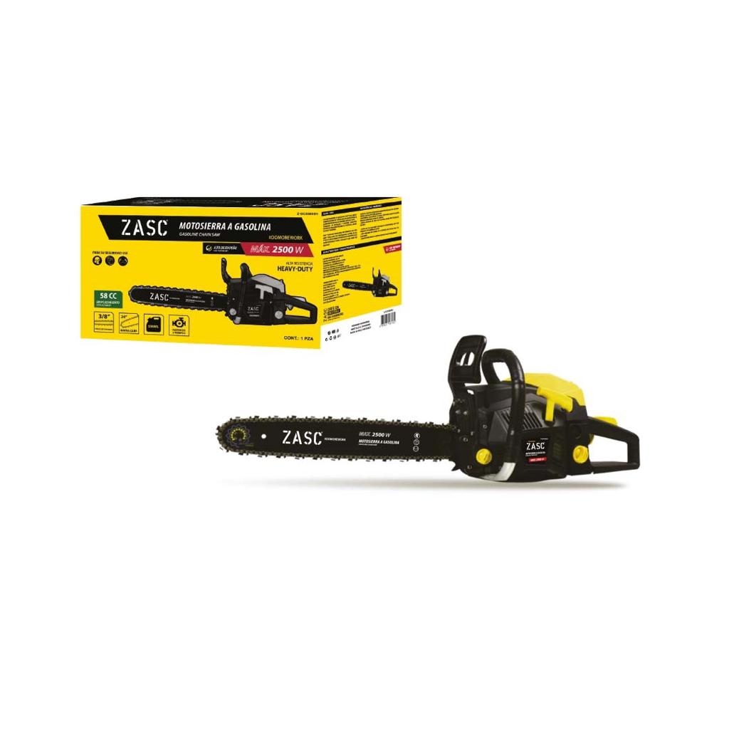 MOTOSIERRA GASOLINA 52CC ZASC 6-048