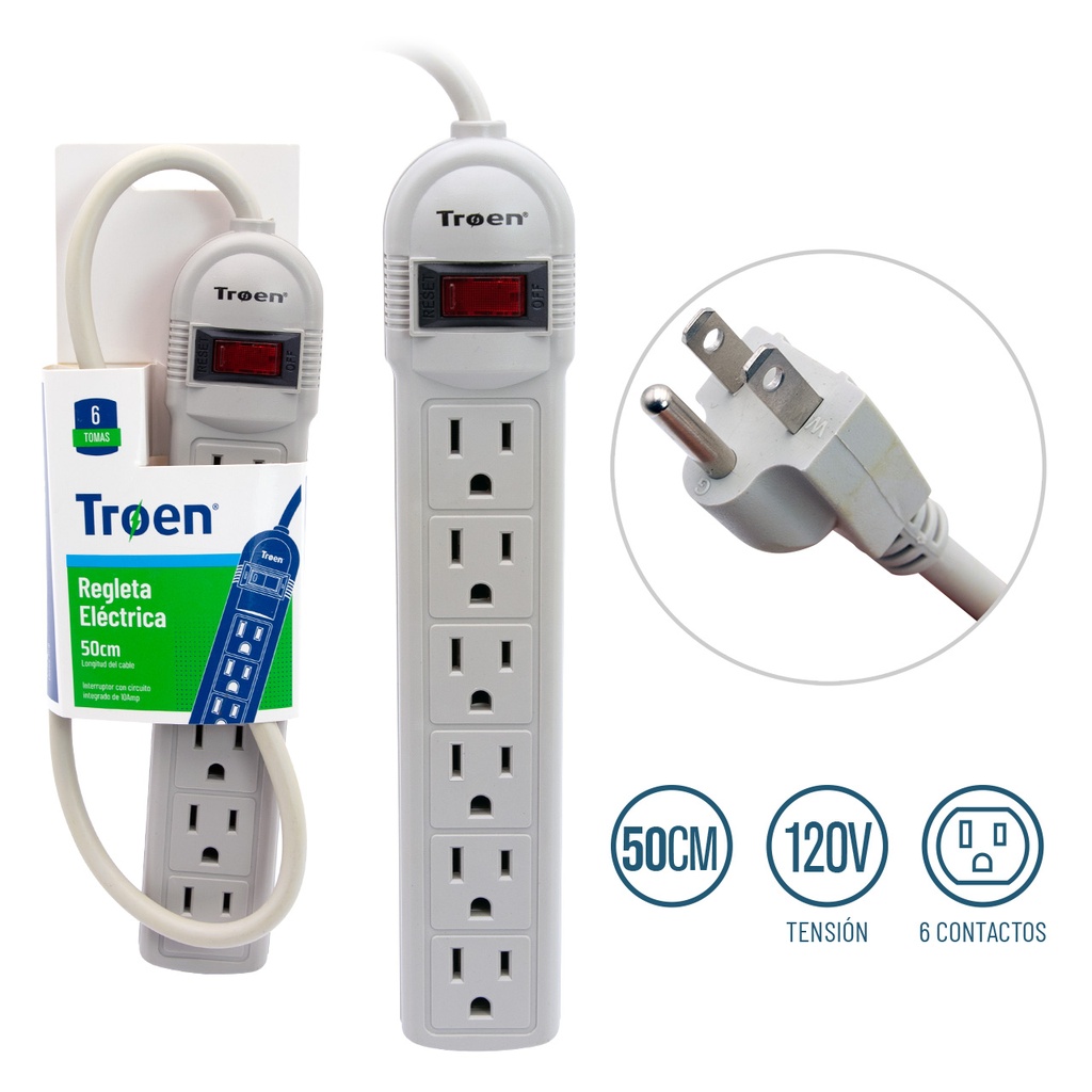 REGLETA 6 TOMAS TROEN 6-104