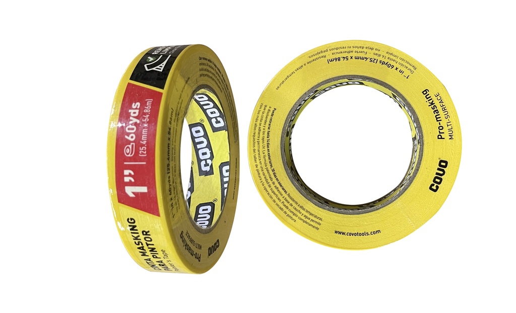 TIRRO AMARILLO 1" x 55 MTS COVO 6-139