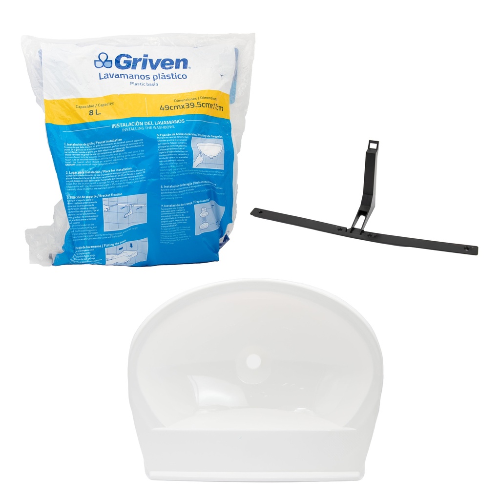 LAVAMANOS PLASTICO GRIVEN 6-183 (DES)