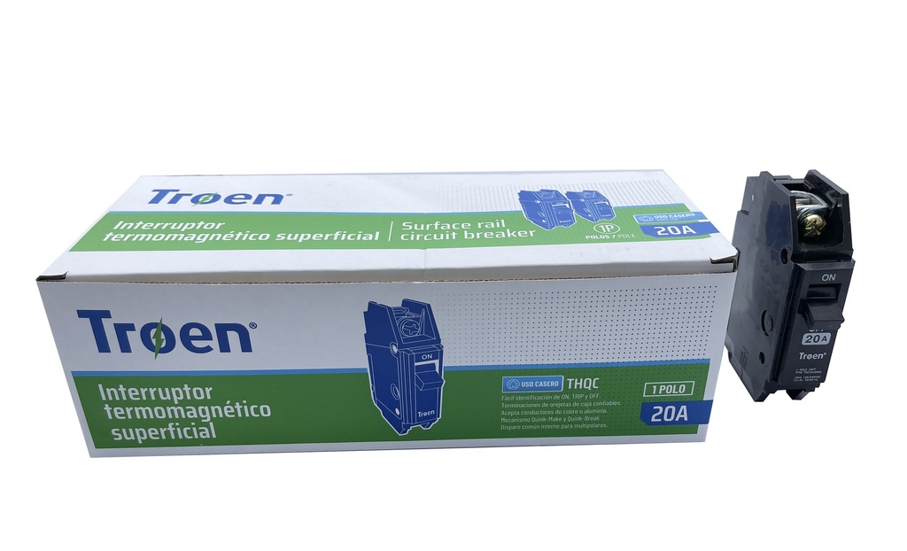 BREAKER SUPERFICIAL 1x20A TROEN 6-229
