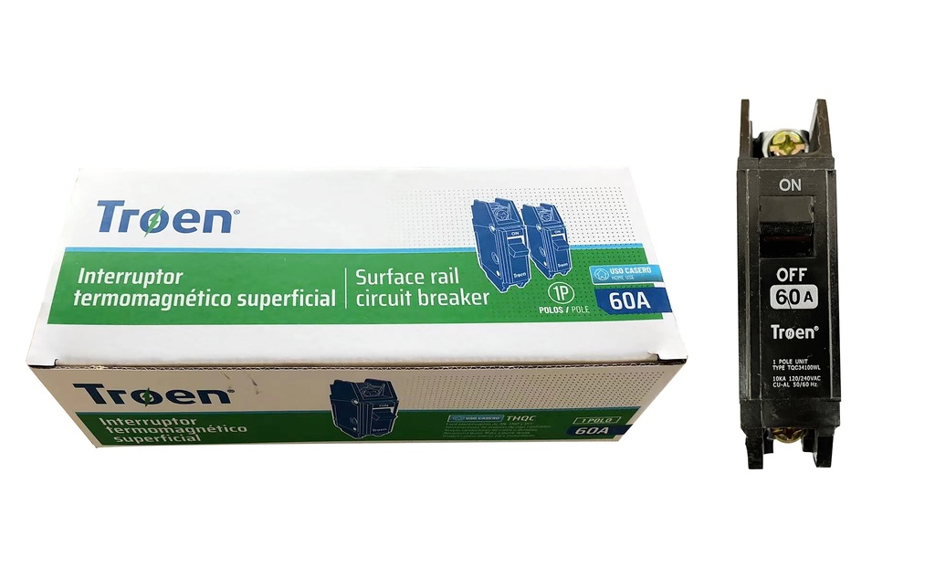 BREAKER SUPERFICIAL 1x60A TROEN 6-233