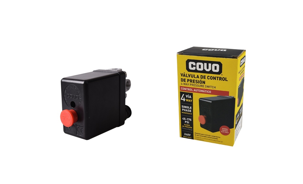 PRESOSTATO P/COMPRESOR SWITCH COVO 6-278