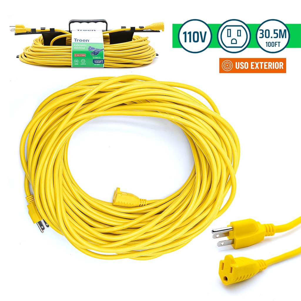 EXTENSION ELECTRICA 30 MTS TROEN 6-281