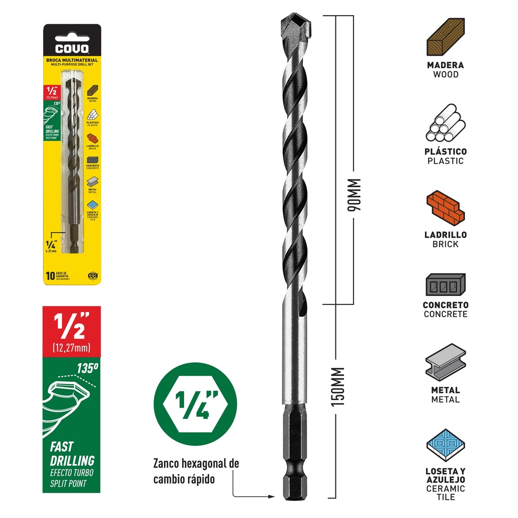 MECHA MULTIMATERIAL x 1/2 UNID COVO 6-364