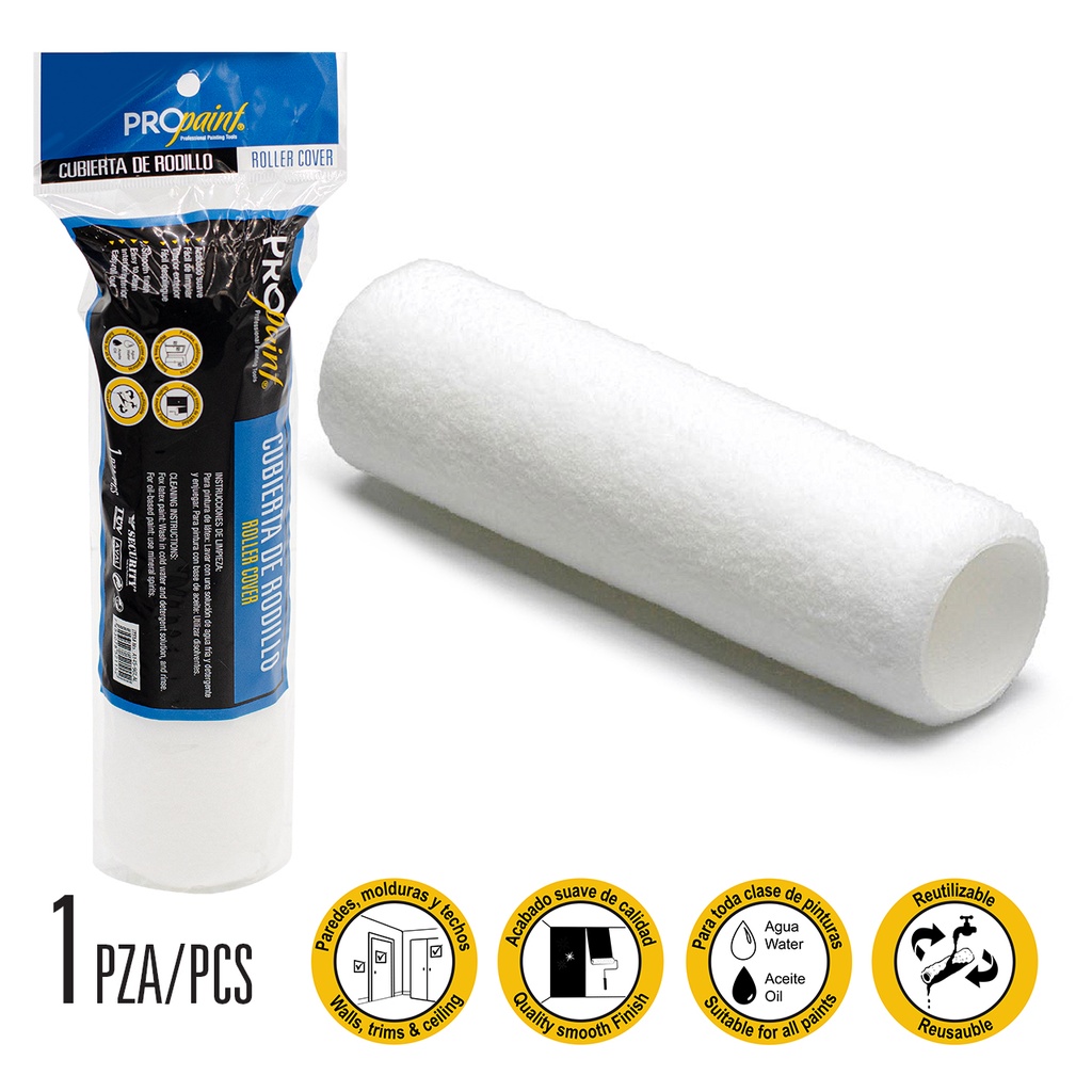 FUNDA PELO MEDIO 9" x UNID PRO PAINT 6-429