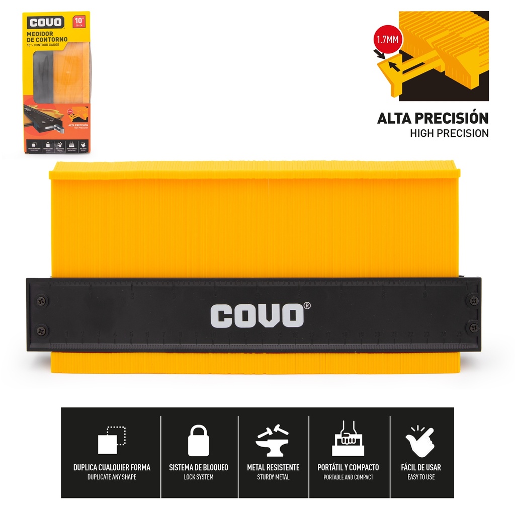 MEDIDOR DE CONTORNO 10" COVO 6-437