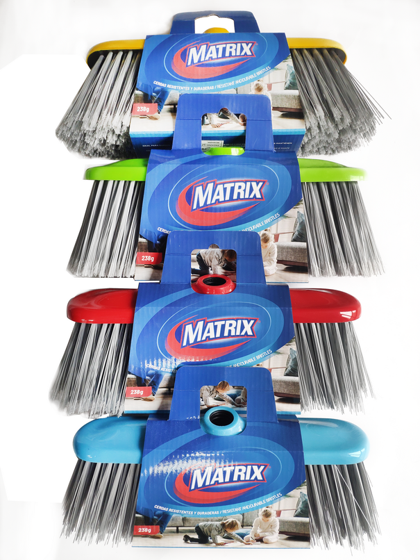 CEPILLO BARRER 250 GR x UNID MATRIX 6-467