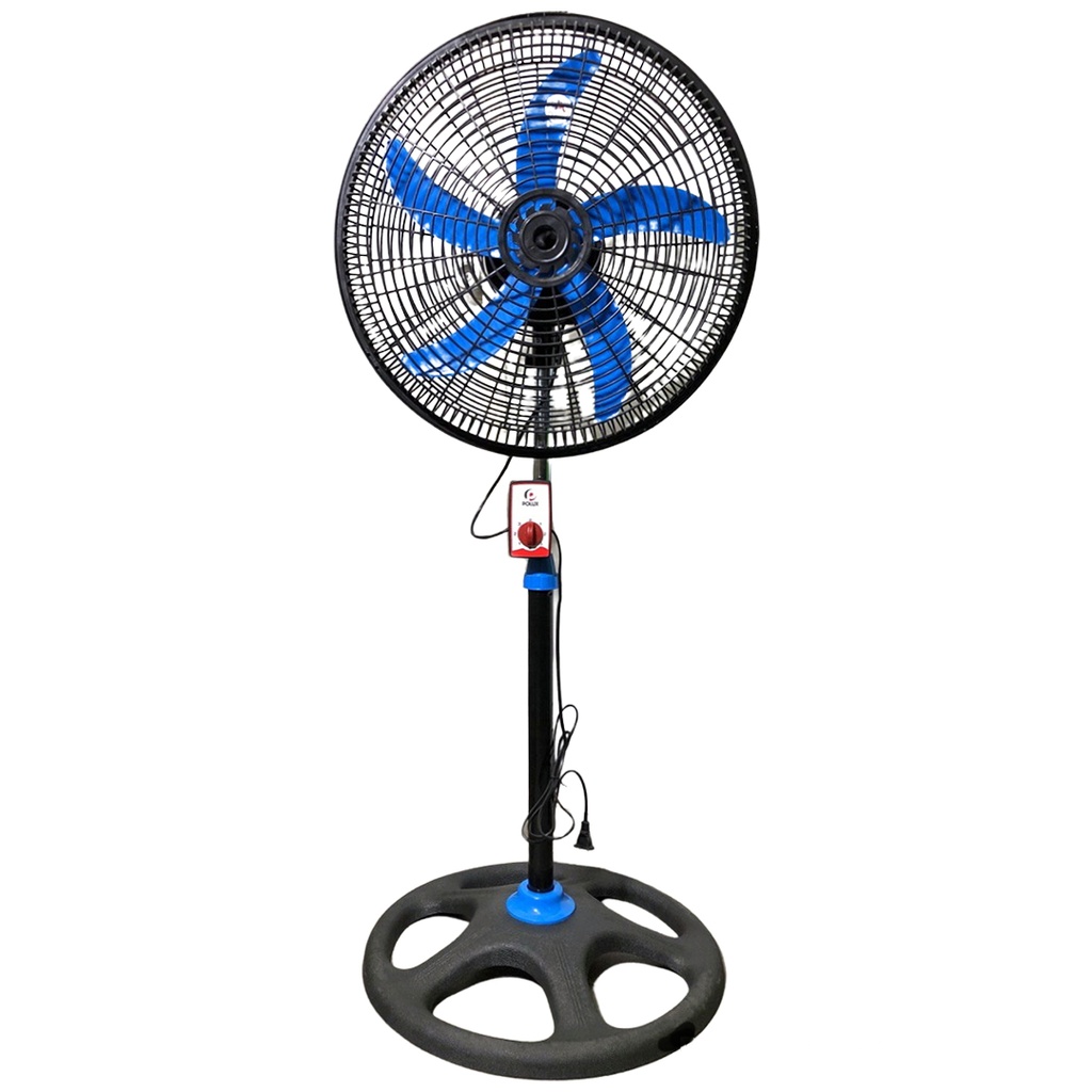 VENTILADOR PEDESTAL 18" AZUL POLUX 6-505
