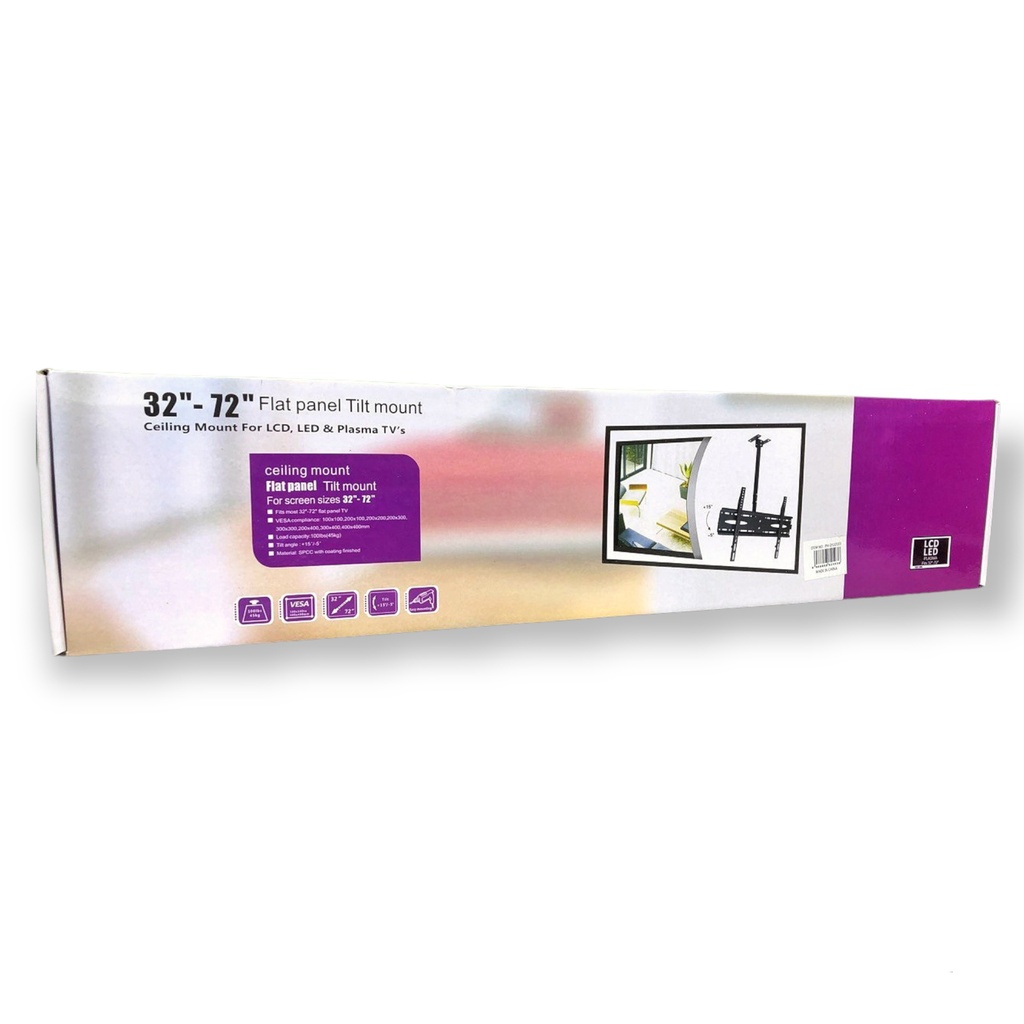 SOPORTE PARA TV 32-72" TECHO SIN MARCA 6-520