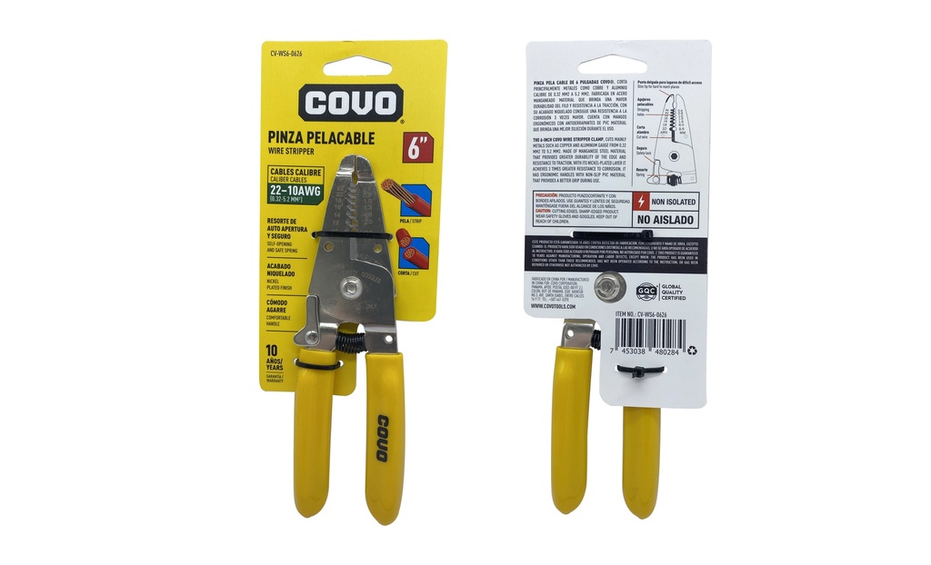 PINZA PELACABLES 6" COVO 6-539