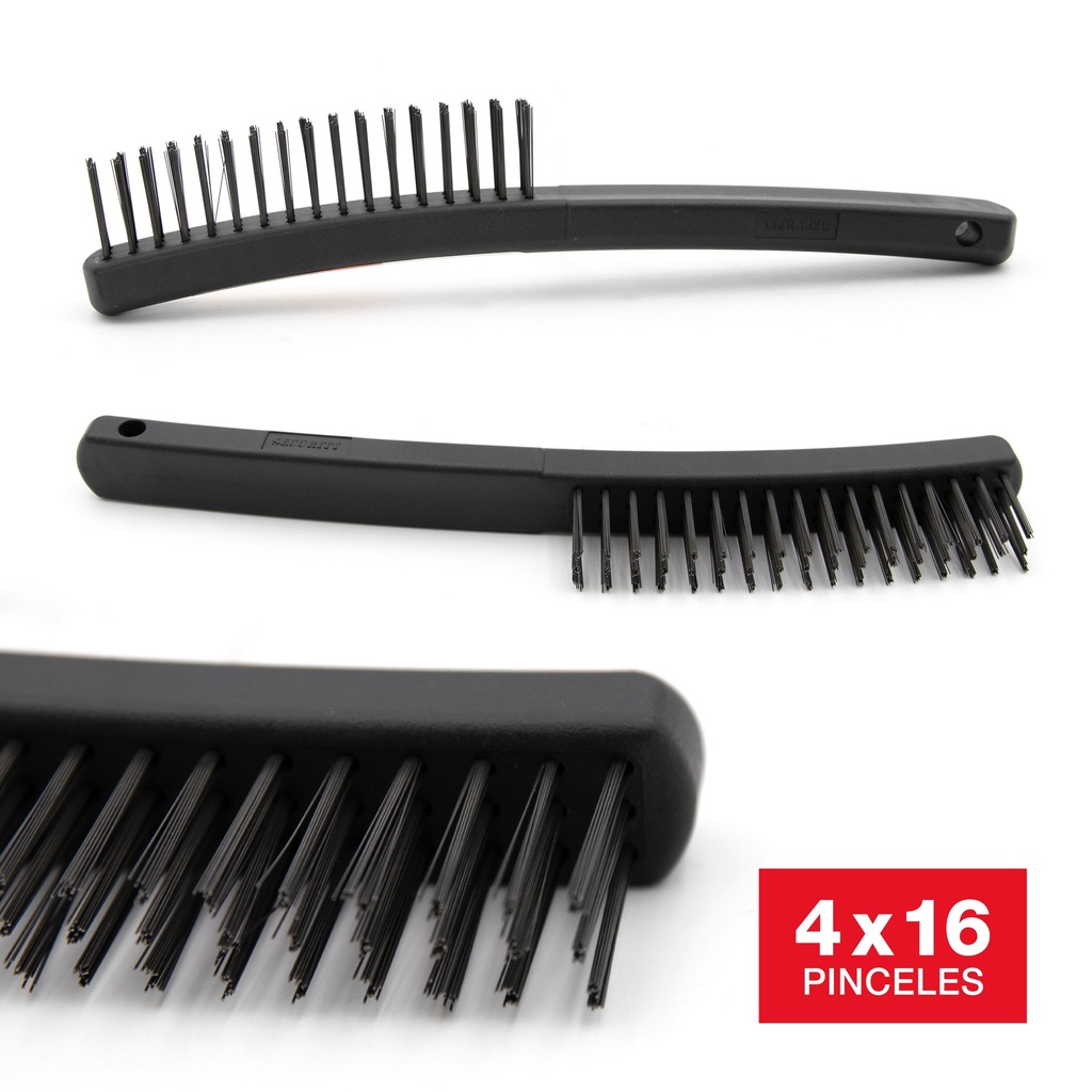 CEPILLO ALAMBRE DE PLASTICO NEGRO x UNID SECURITY 6-571