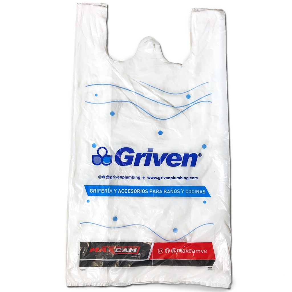 BOLSA PLASTICA DESECHABLE x 100 UNID GRIVEN 6-577