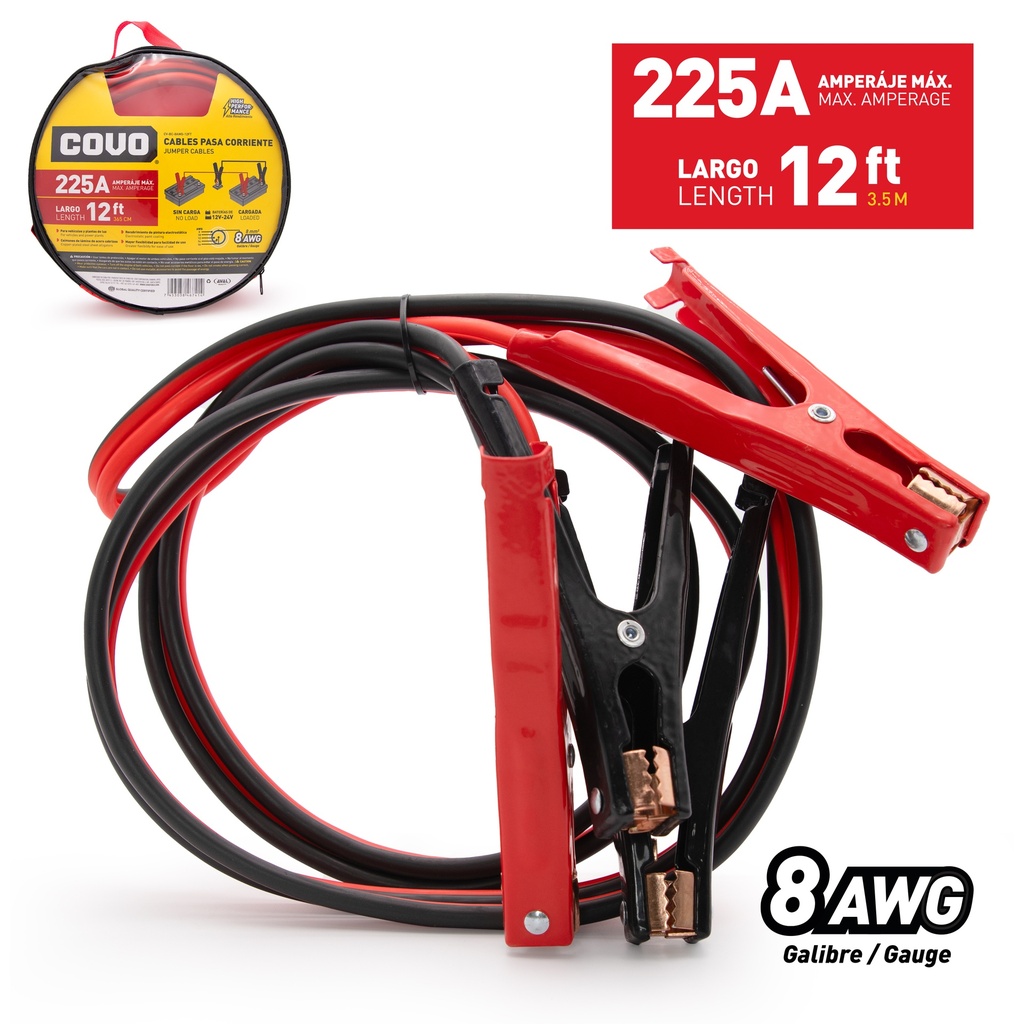 CABLE AUXILIAR 225 AMP COVO 6-623