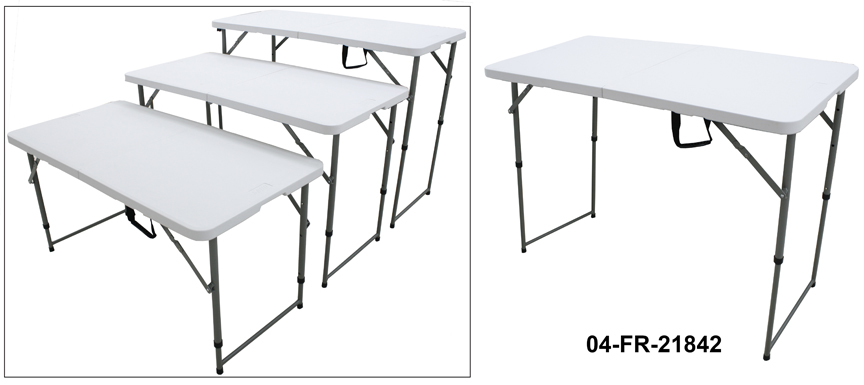 MESA PLEGABLE 120X60CM SACO 6-634