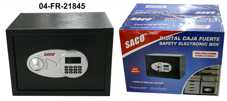 CAJA FUERTE 35x25x25CM SACO 6-636