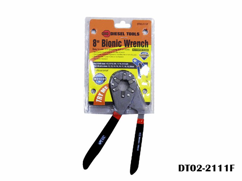 LLAVE BIONICA MULTIUSO 8" DIESEL TOOL 6-667