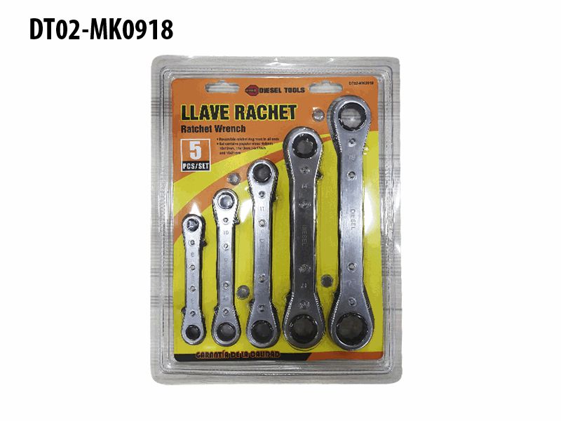 SET RATCHET 5 UNID DIESEL TOOL 6-668