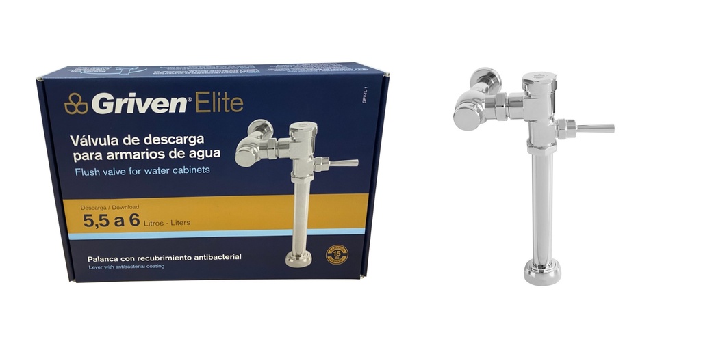FLUXOMETRO PARA WC GRIVEN ELITE 6-750