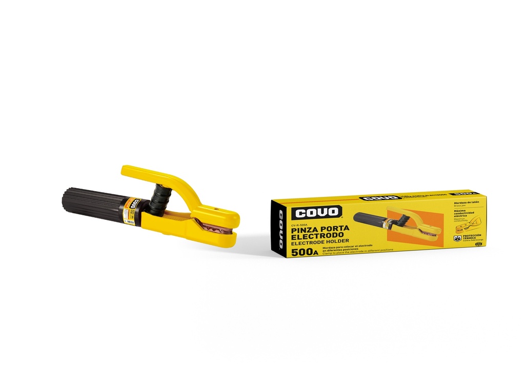 PORTA ELECTRODO 500 AMP COVO 6-878