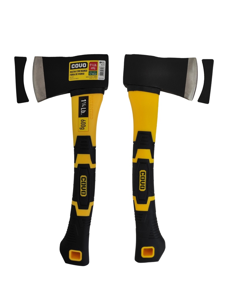 HACHA C/MANGO FIBRA x 1 1/4 LBS COVO 6-905