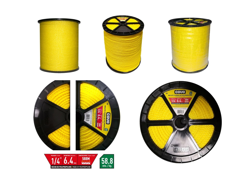 MECATE AMAR 1/4 x 10 KG COVO 6-940