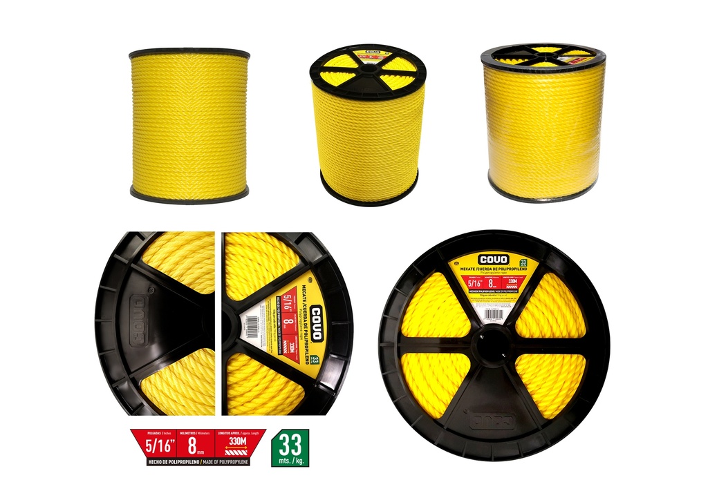 MECATE AMAR 5/16 x 10 KG COVO 6-949