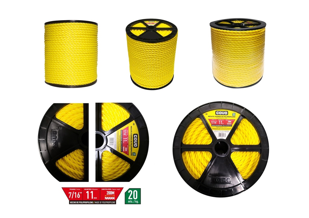 MECATE AMAR 7/16 x 10 KG COVO 6-976