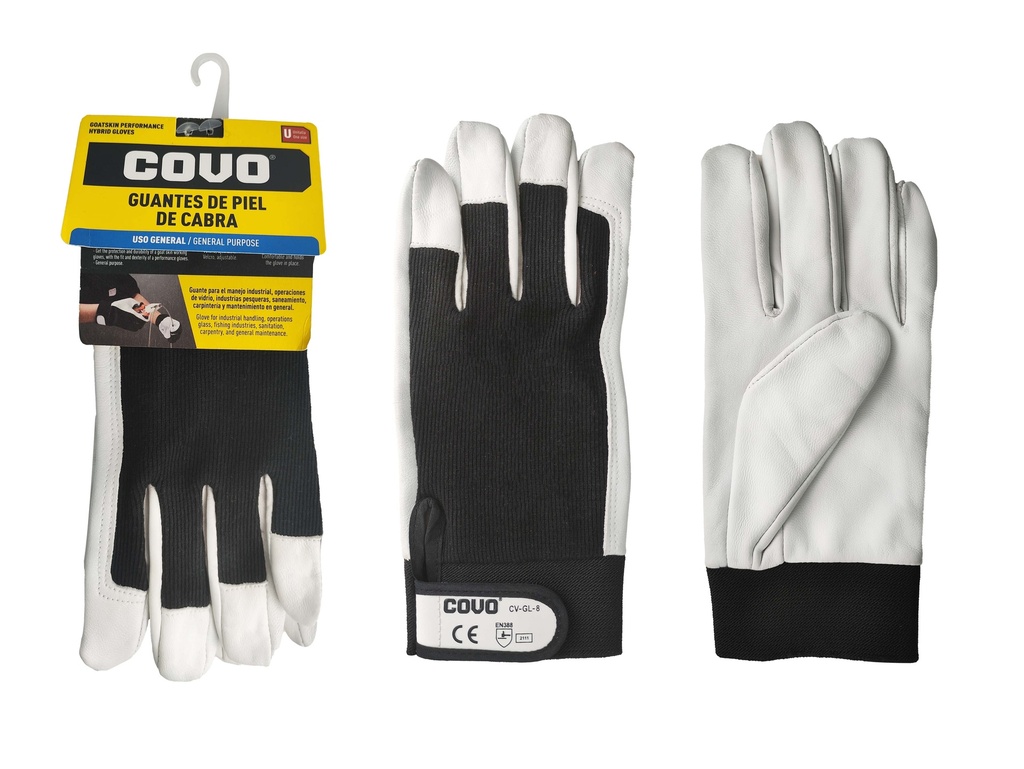 GUANTES PIEL DE CABRA PAR COVO 6-990