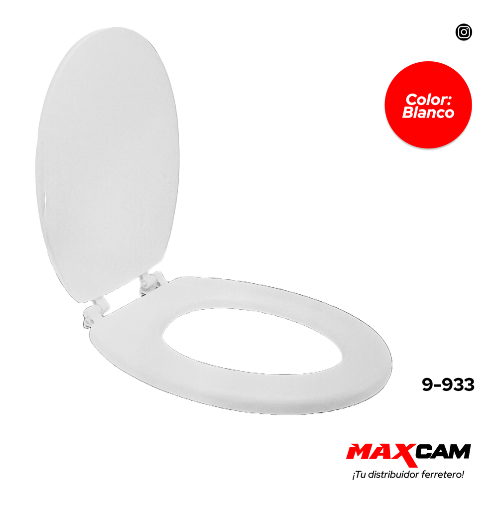 ASIENTO SANITARIO BLANCO REDONDO MAXI HOUSE 9-933