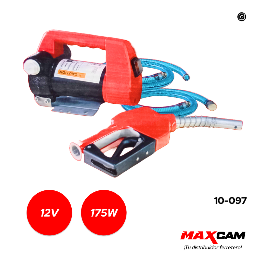 BOMBA DE COMBUSTIBLE 12V 175W SACO 10-097