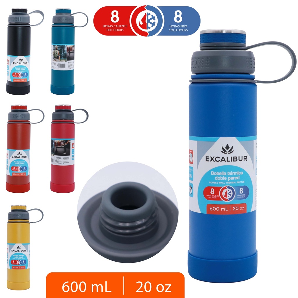 BOTELLA TERMICA 600ML EXCALIBUR 10-145