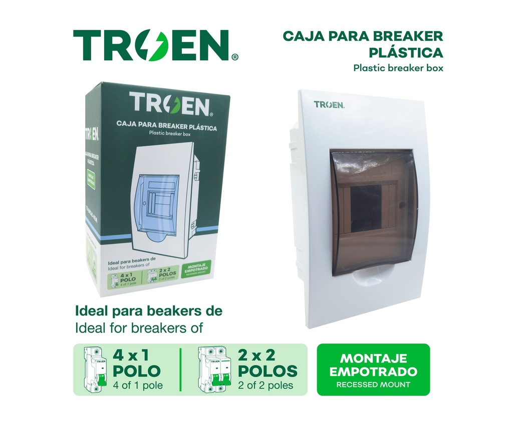 CAJA BREAKER EMP 4 CIRCUITO TROEN 10-016