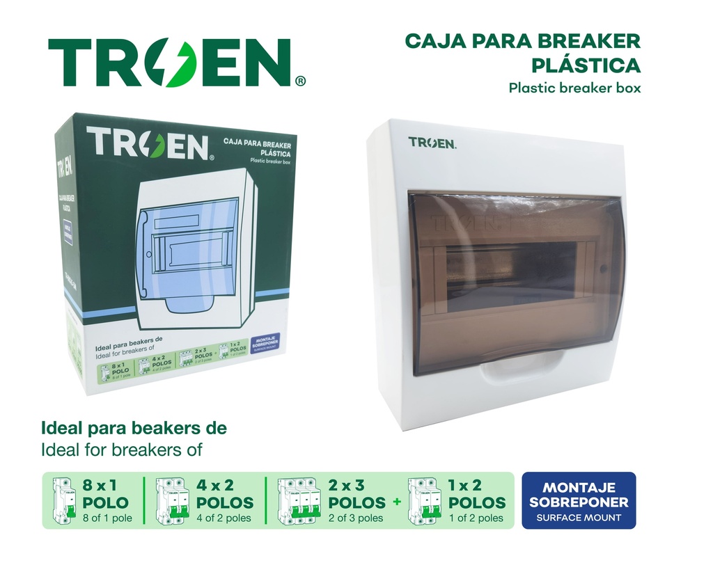 CAJA BREAKER SUPERF 8 CIRCUITO TROEN 10-021