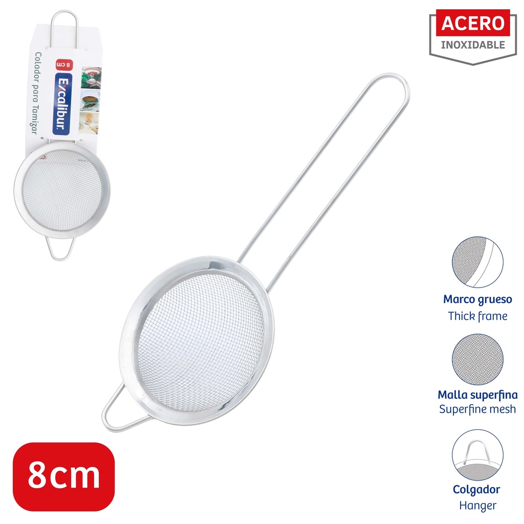 COLADOR 3" EXCALIBUR 10-159