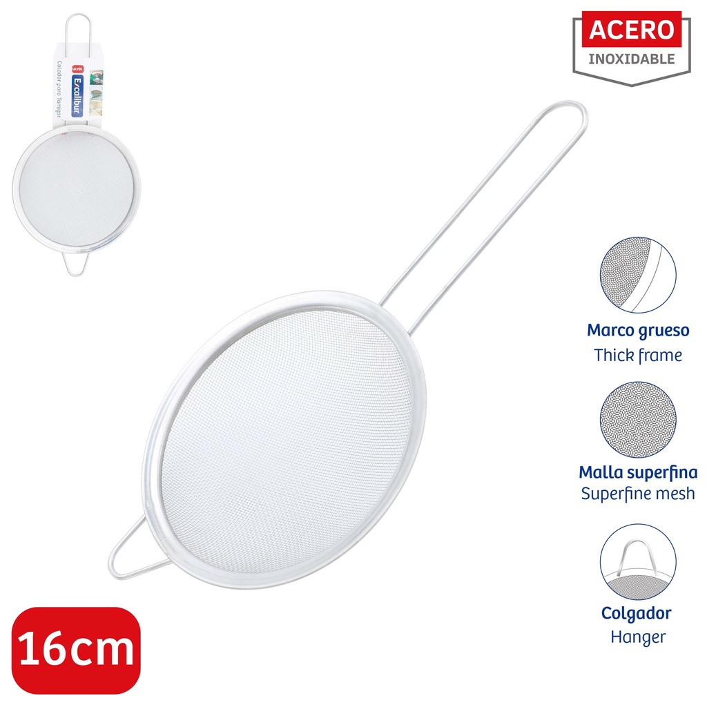 COLADOR 6" EXCALIBUR 10-167