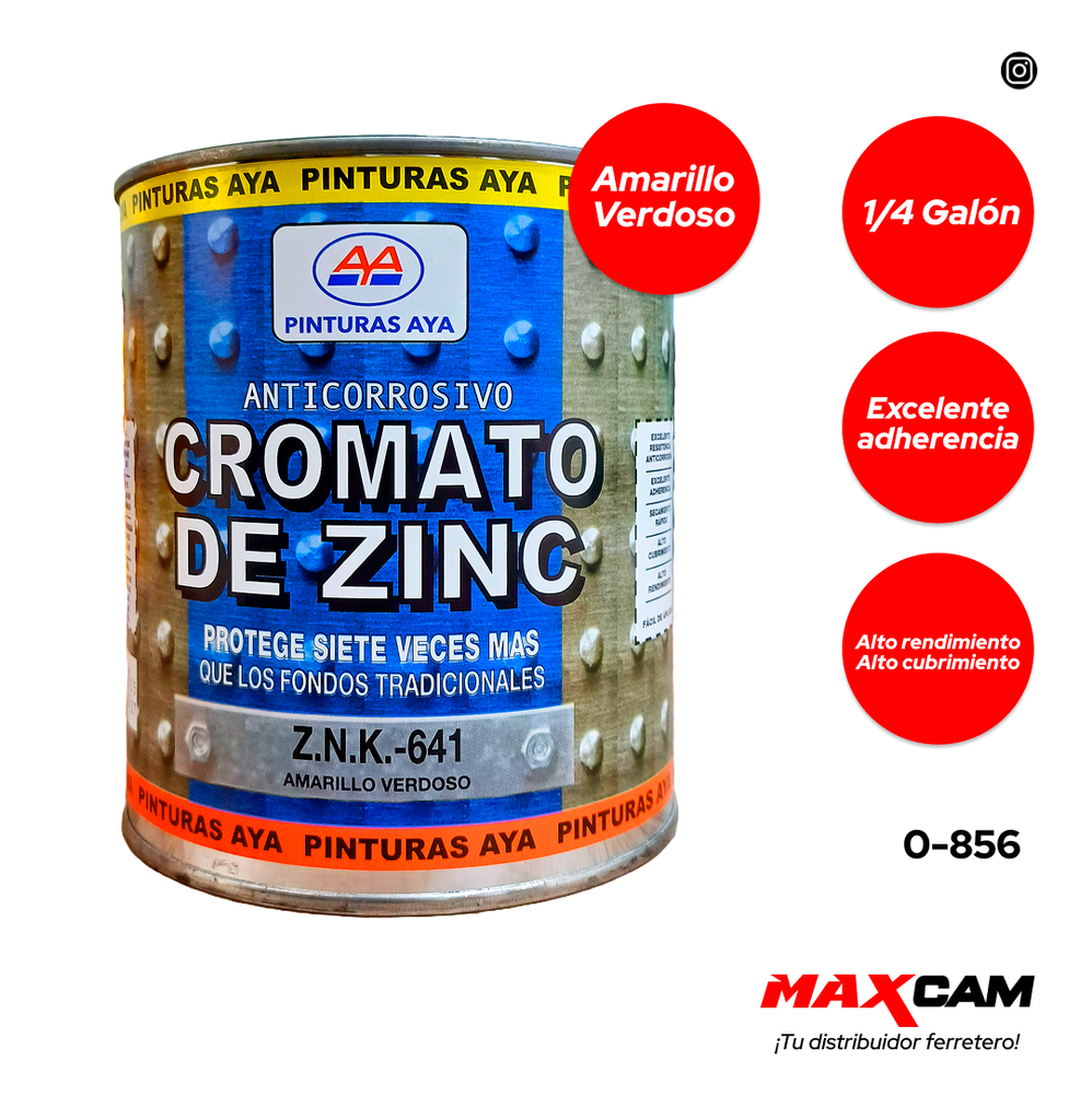 CROMATO DE ZINC x 1/4 AYA 0-856