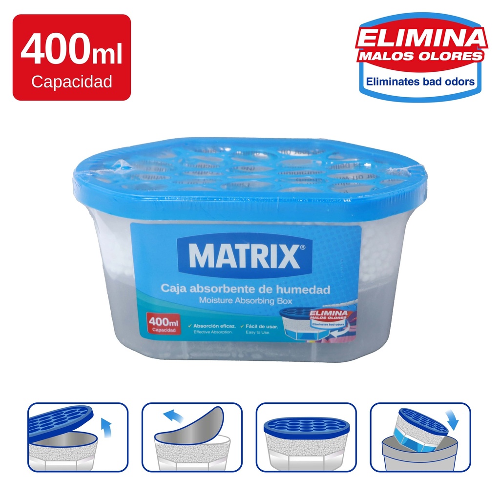DESHUMIFICADOR 400ML MATRIX 10-187