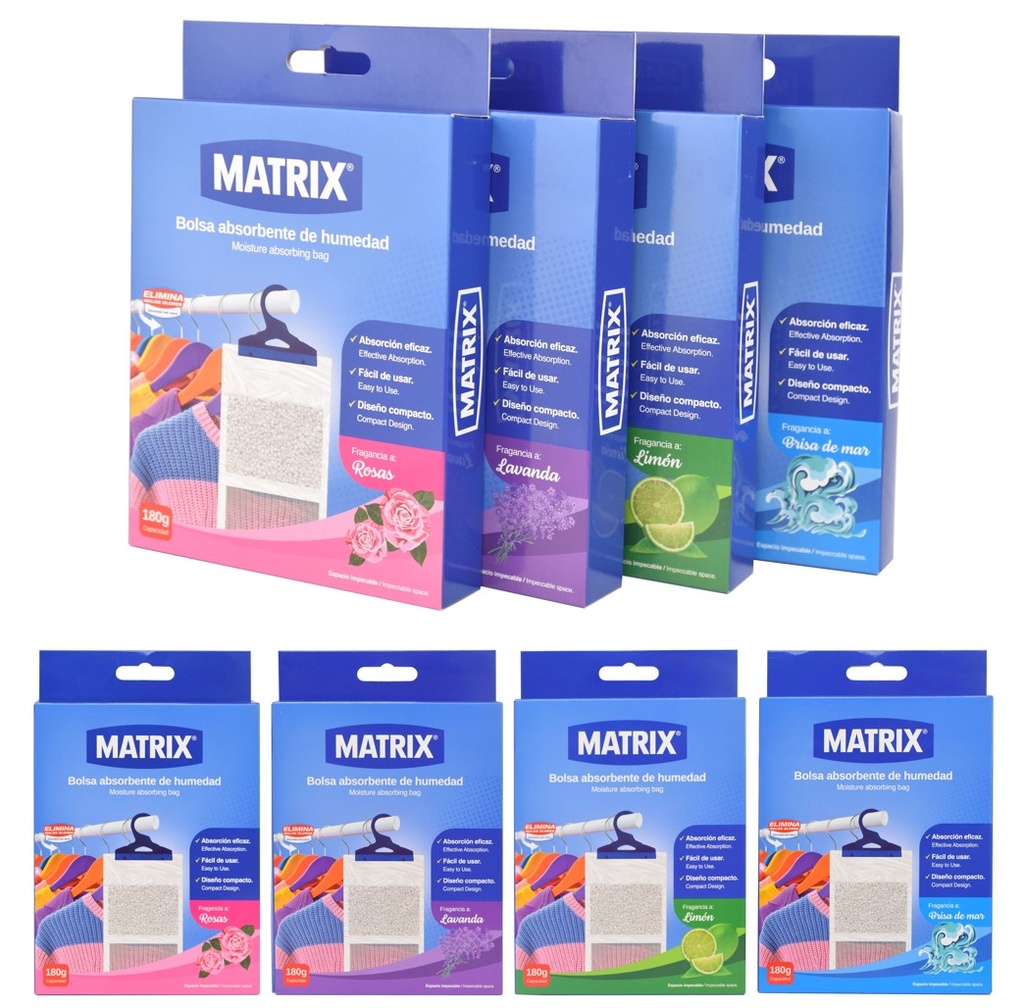 DESHUMIFICADOR EN BOLSA 180GR MATRIX 10-189