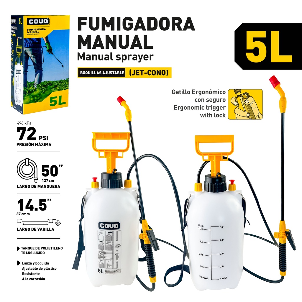 FUMIGADORA x 5 LTS COVO 9-800