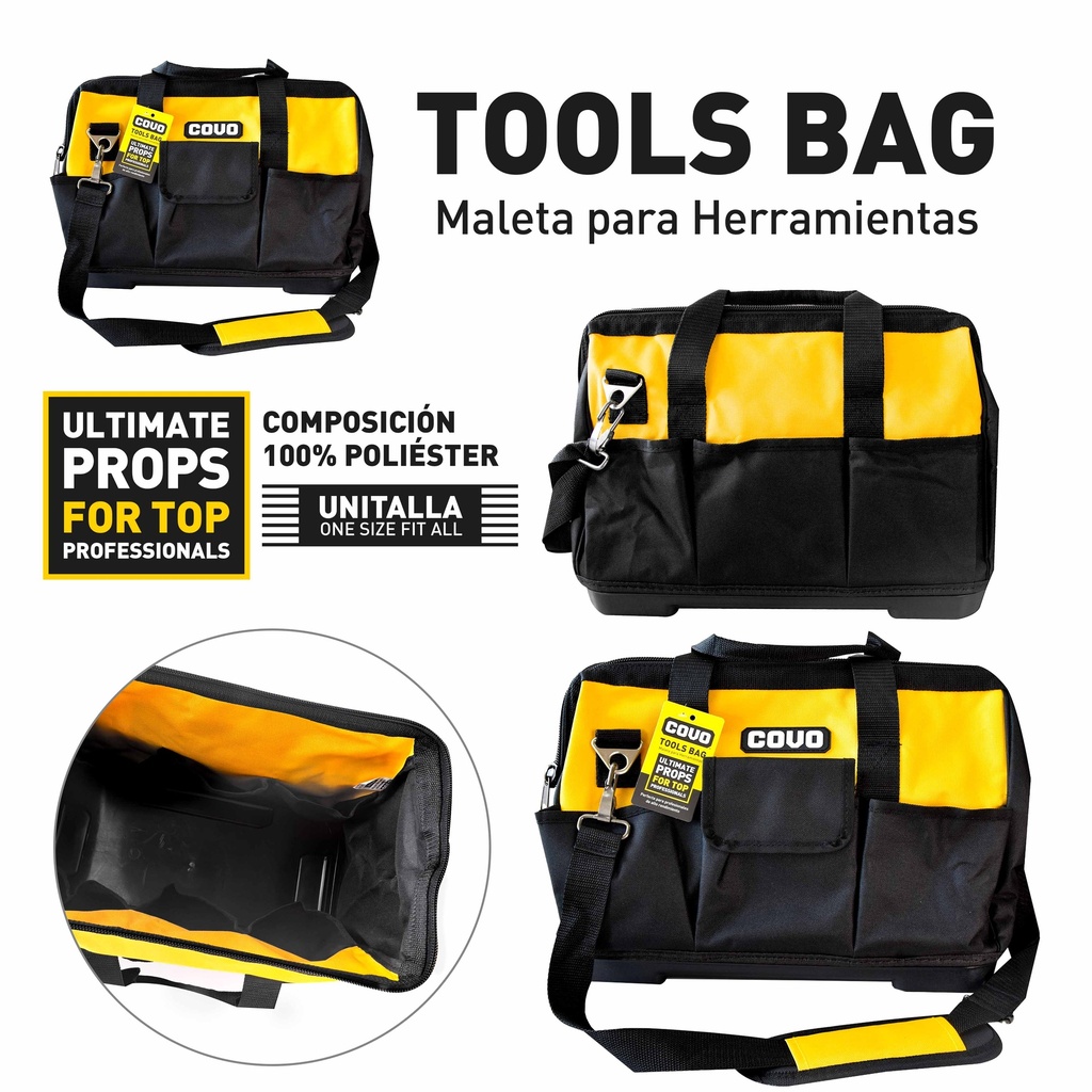 MALETA P/HERRAMIENTAS COVO 9-737