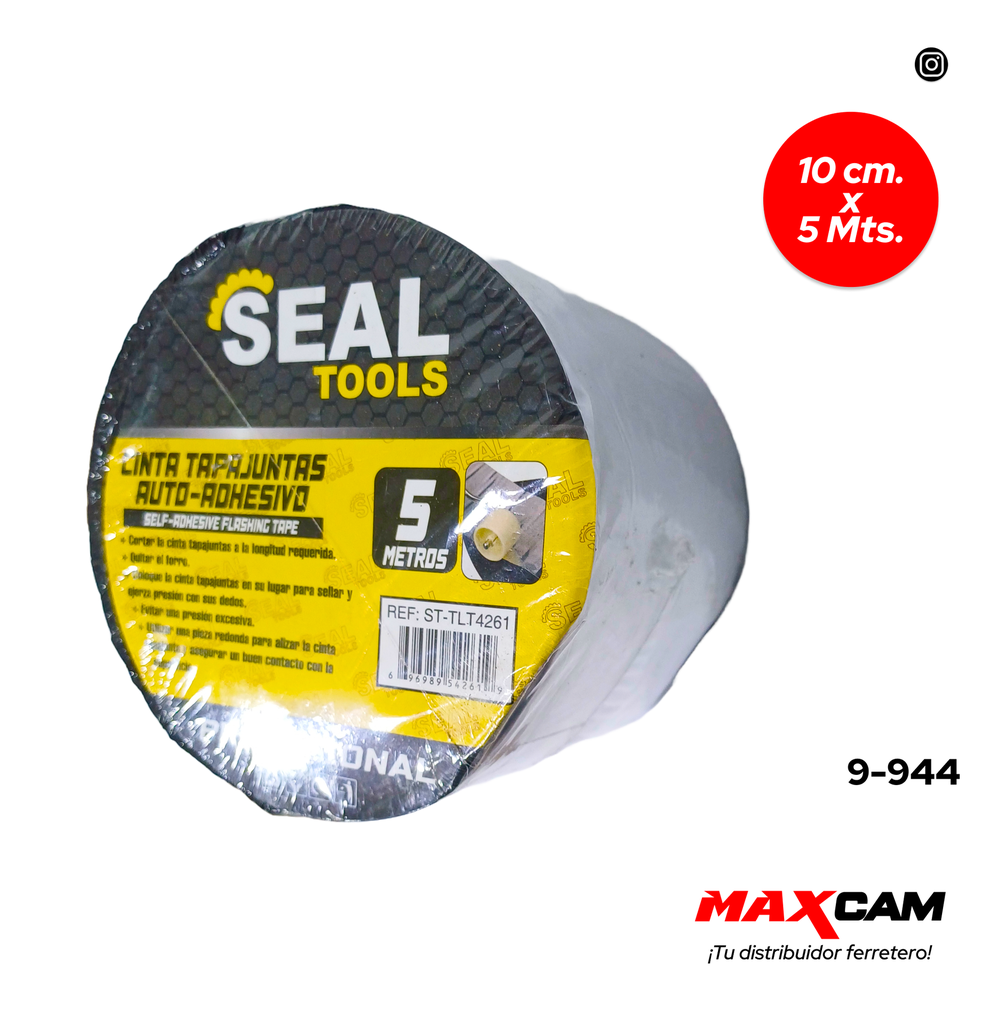MANTO ADHESIVO BUTILO 10CM x 5 MTS SEAL TOOLS 9-944