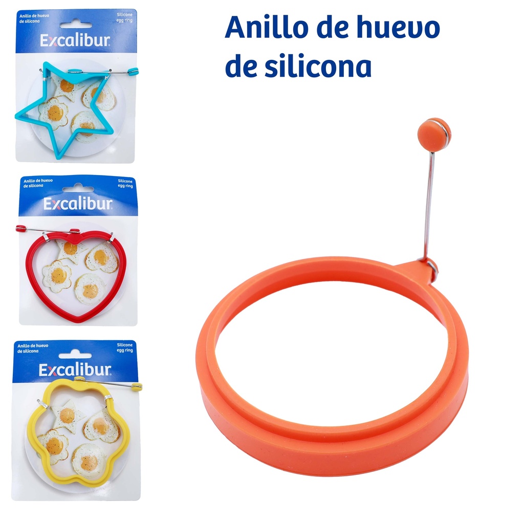 MOLDURA SILICONA P/HUEVO EXCALIBUR 10-148