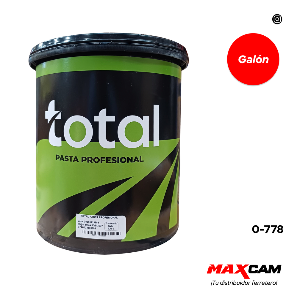 PASTA PROFESIONAL x GALON TOTAL 0-778
